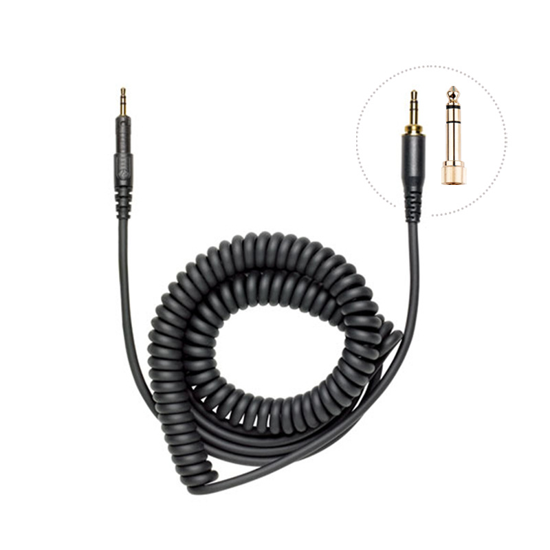 Câble audio enroulé de remplac - Audio Technica Headphone Ath-M50X avis et prix