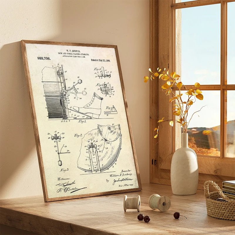 Affiche murale de guitare acou - Picture Of Musical Instrument avis et prix